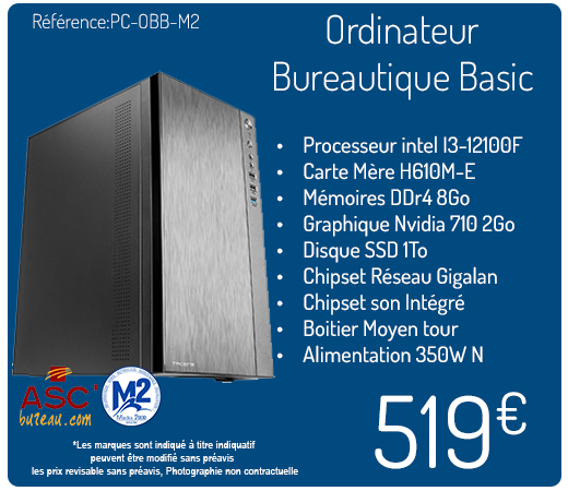 Configuration bureautique basic